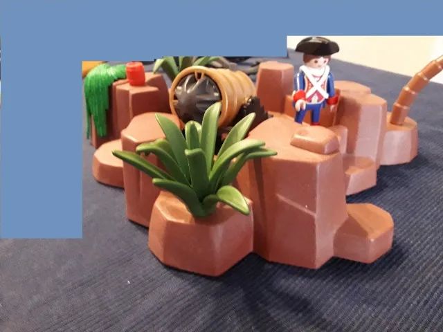 Playmobil Ilha dos Piratas + Arquipélogo Soldados Ingleses + Barco Pirata - Foto 4