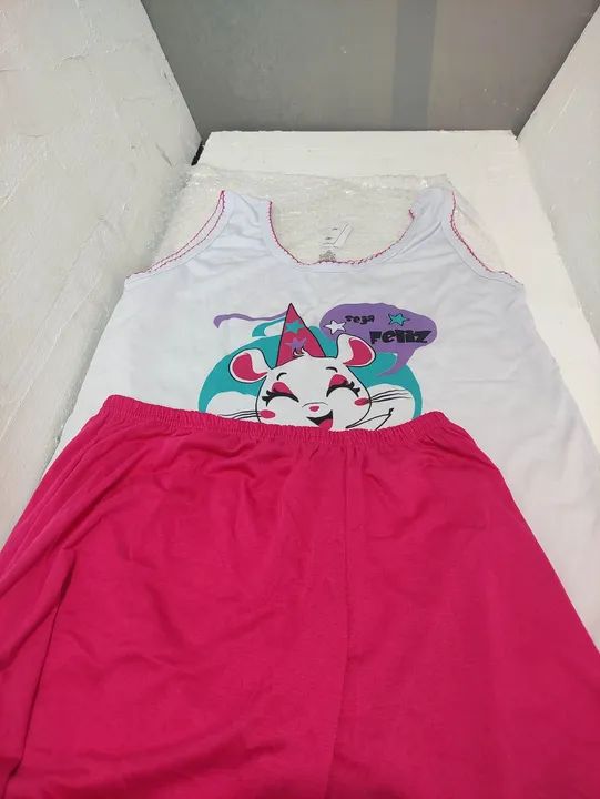Pijama feminino Regata  - Foto 2