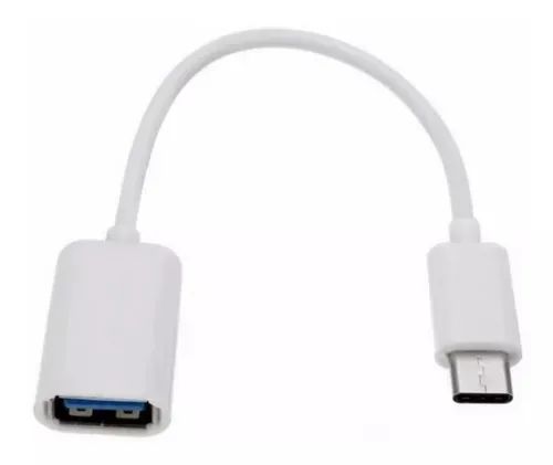 Adaptador Otg Tipo C Pen Drive Cabo Otg Usb Celular Type C - Foto 2