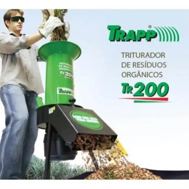 Triturador de Residuos Organicos 1,5cv Monofasico Trapp TR-200 Bivolt