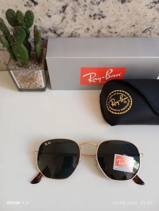 Hexagonal RB 3548 54-21 Rayban - Foto 6