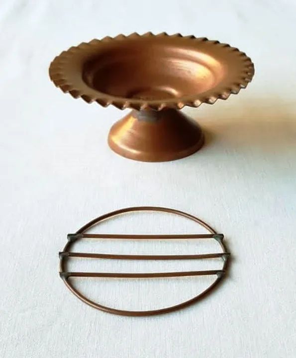 Peça Decorativa em Latão - Antigo - Usado - Foto 3