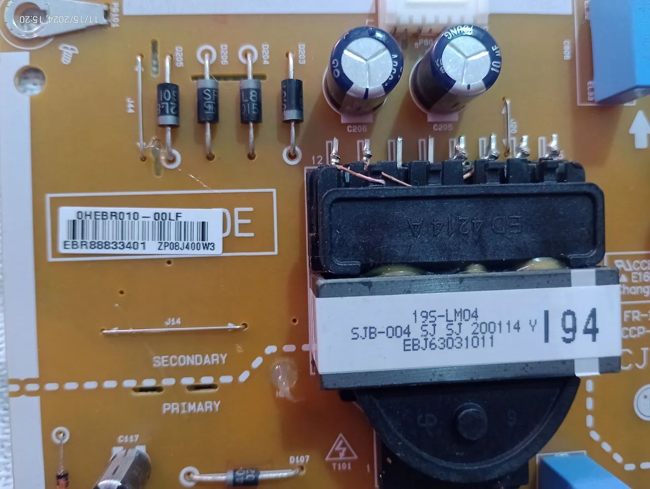 Placa fonte para TV LG 55UN7310PSC - Foto 4