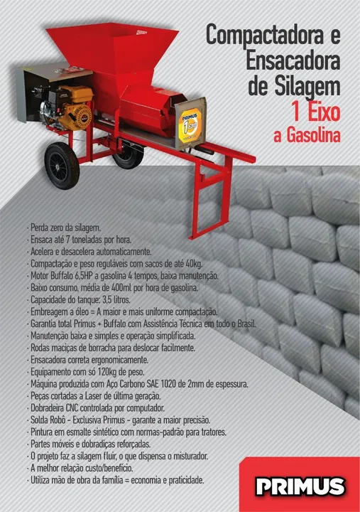 Ensacadeira Silagem Primus