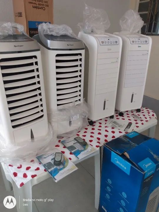 Climatizadores Springer e Midea..
