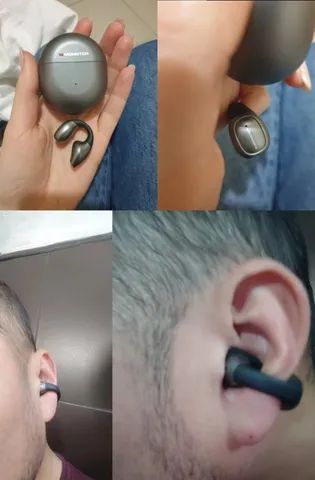 Fones de ouvido estéreo Monster Open Ear 200 MH-22175 Conduction Sport Bluetooth Original  - Foto 2