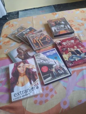Cd e dvd semi novos originais 
