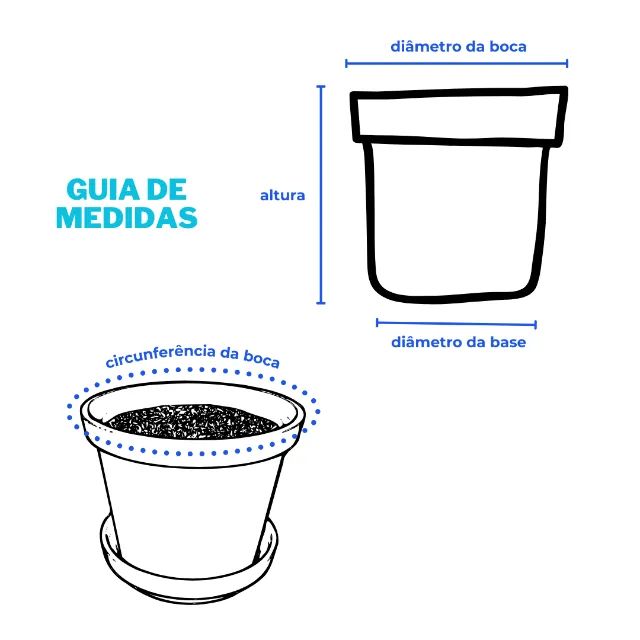 Vaso Cachepot de cerâmica pintado à mão Melancia - Foto 4