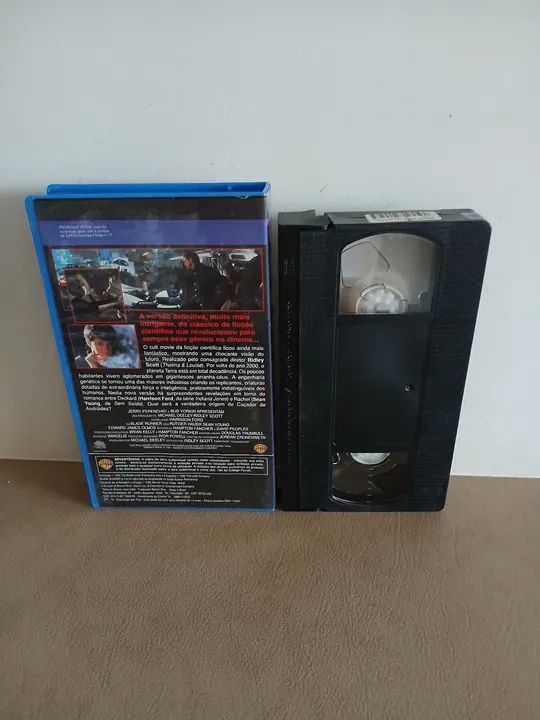Fita Vhs Blade Runner O Caçador de Androides - Versão do diretor - Foto 2