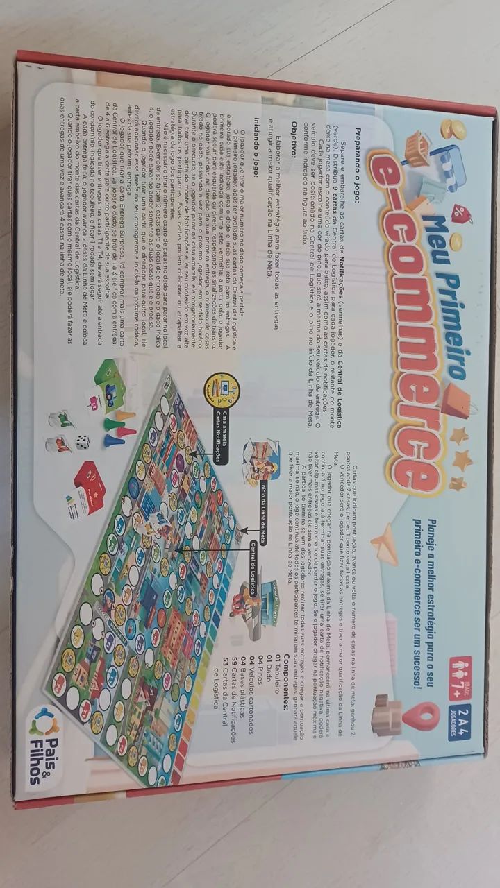Jogo Meu Primeiro E-commerce - Pais e Filhos Novo e nunca usado - Foto 3