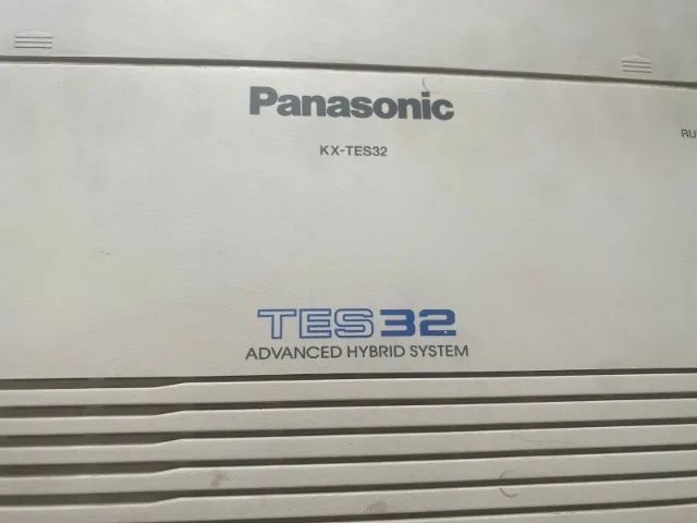 Pabx Kx-tes32 3 Linhas E 8 Ramais Panasonic + Kx-t7730x