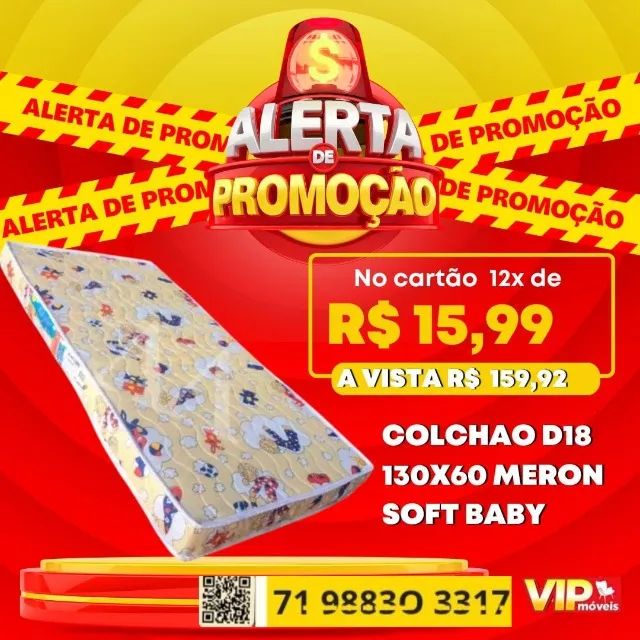 Colchão Infantil/Entrego Hoje/Grande Oportunidade