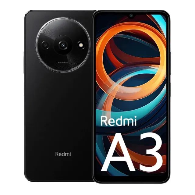 Celular Xiaomi Redmi A3 Original Global 64GB 3GB RAM Preto
