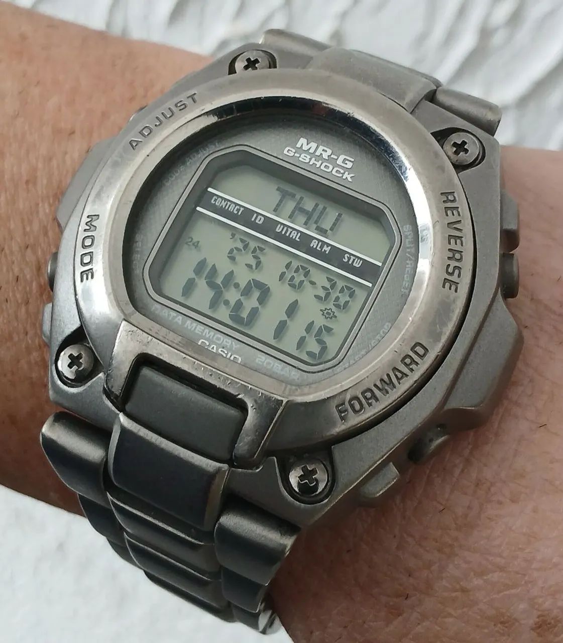 Relógio antigo de coleção raridade absoluta Casio G-Shock MRG