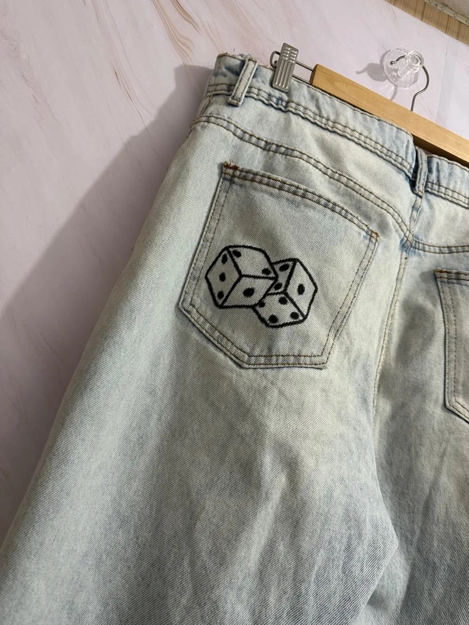 calça baggy jeans  - Foto 3