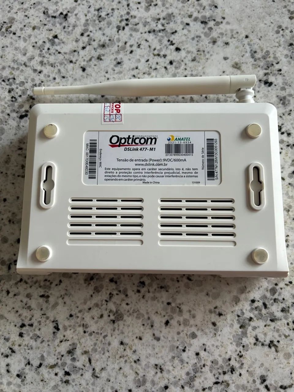 Roteador Opticom DSLink 477-M1 - Foto 2