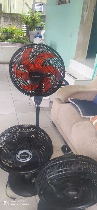Vários ventilador 