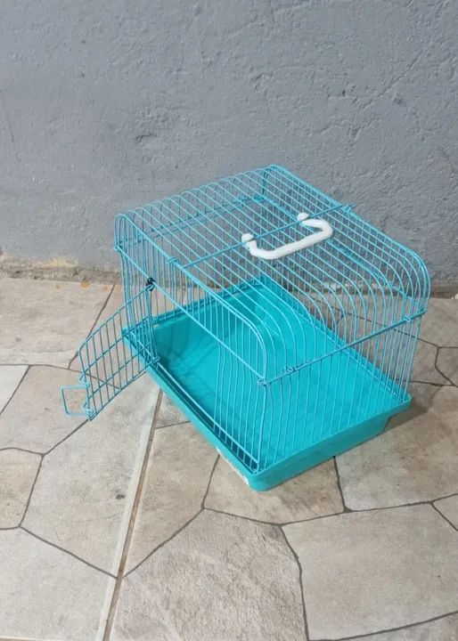 Gaiola para Roedores Azul - Foto 5