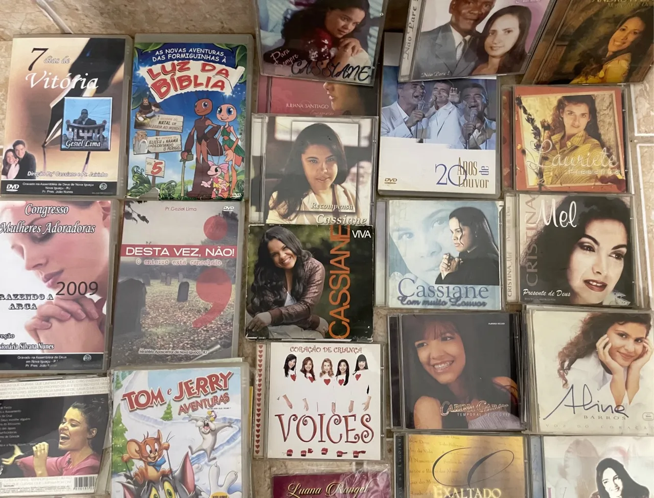 Coleção de DVDs Cristãos Variados
