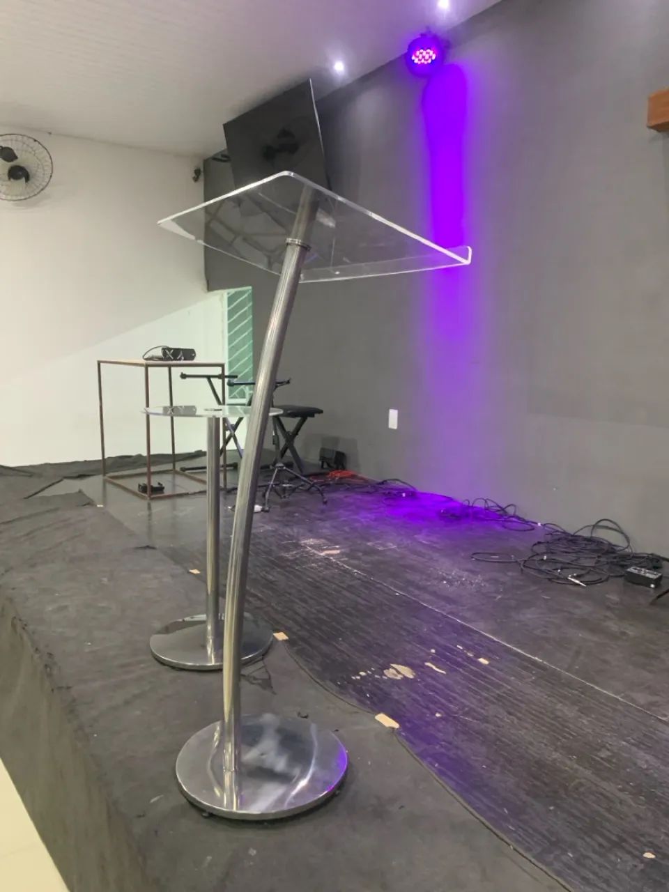 Pulpito igreja palestra inox - Foto 4