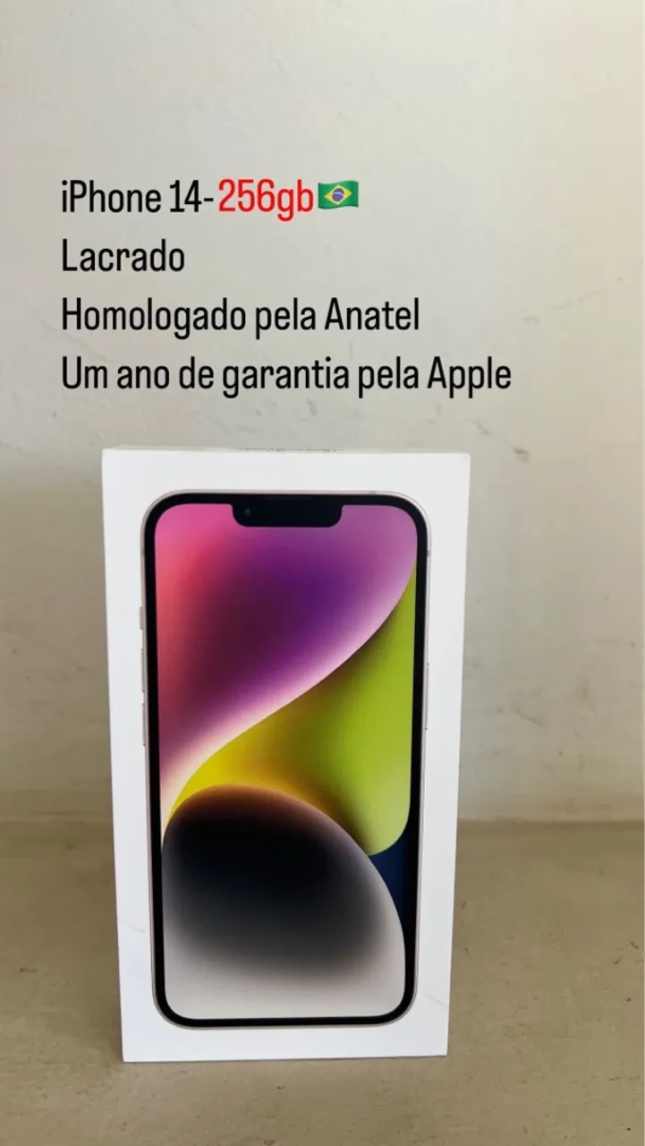 iPhone 14-256gb lacrado ?