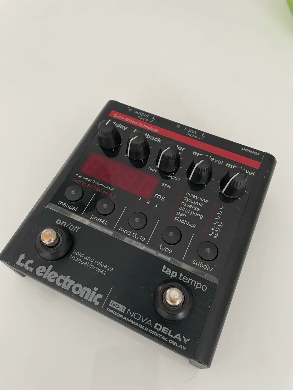 nova delay tc electronic