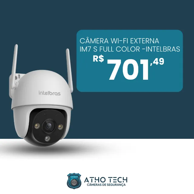 CÂMERA WI-FI IM7 S - INTELBRAS