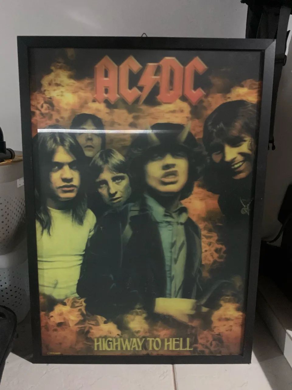 Quadro 3D da banda ACDC - Foto 2