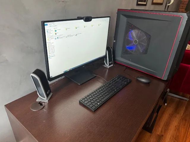 KIT COMPUTADOR COMPLETO COM MONITOR, MULTIFUNCIONAL E MESA - Foto 6