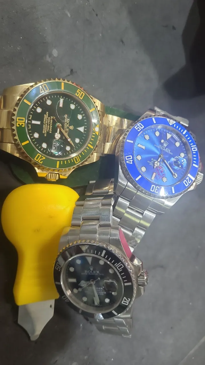 Relógios Rolex Submariner - 3 Cores e Modelos