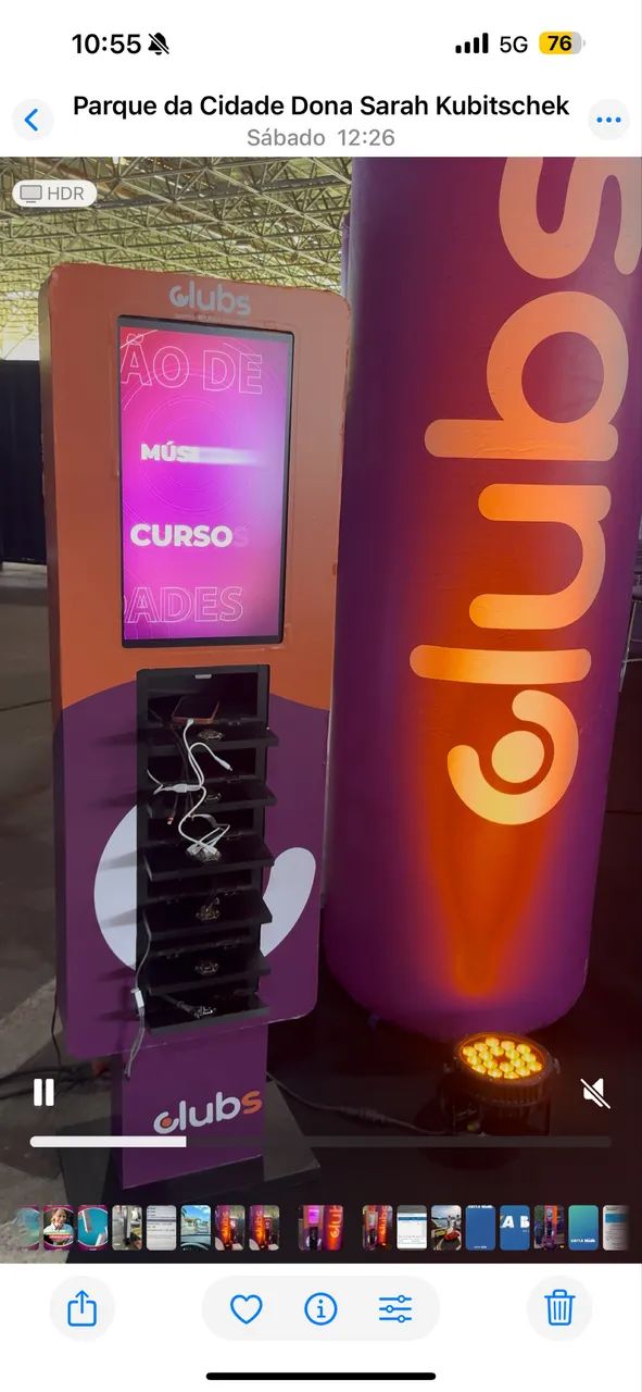 Aluguel de Totem Carregador de celular com midia digital! - Foto 3