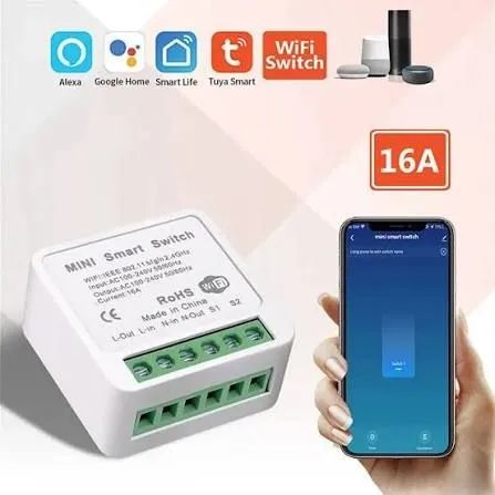 Mini Interruptor Smart Wifi 16A - Compatível com Alexa (GARANTIA)