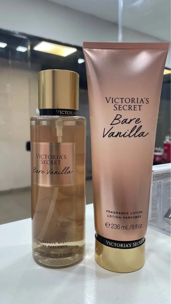 Body Splash ou Hidratante Bare Vanilla Victoria?s Secret - Original