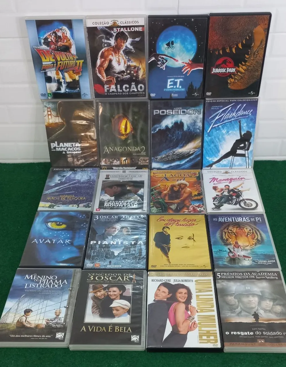 Lote 10 DVDs de filmes R$ 149 Clássicos de Bilheteria