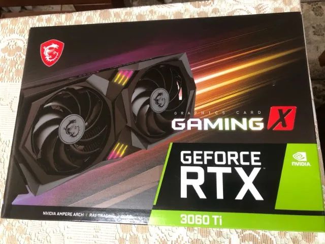 RTX 3060 TI MSI - GAMING X 8GB, GDDR6, 256-BIT - Foto 3