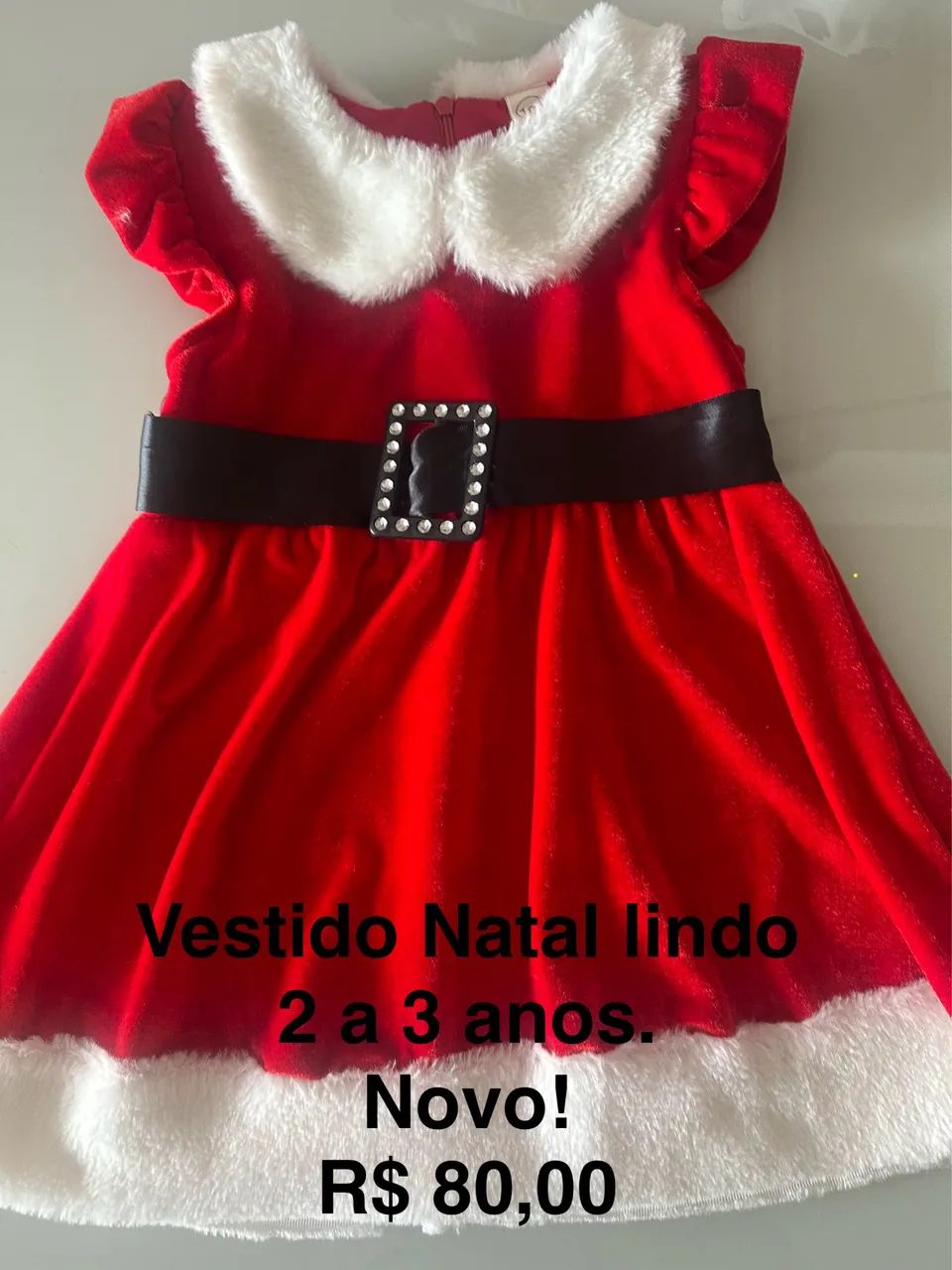 Vestido mamãe noel