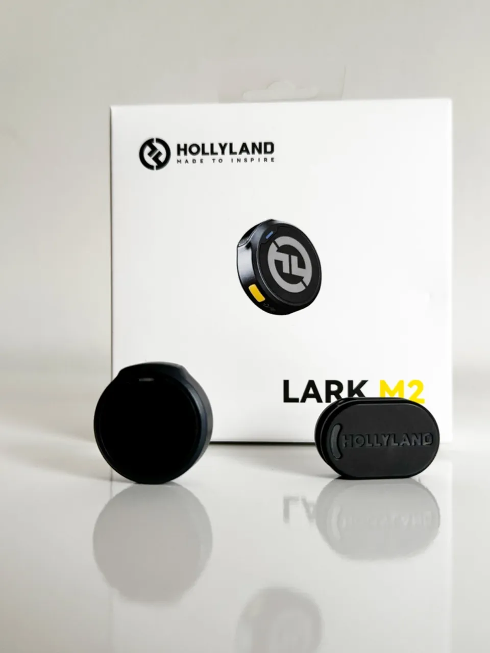 Microfone Profissional Hollyland LARK M2 (Lightning + Transmissor)
