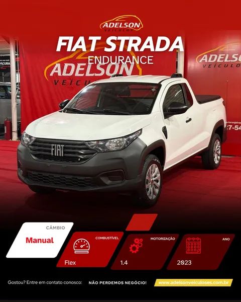 Fiat Strada Endurance 1.4 Flex 8V CS Plus 2023