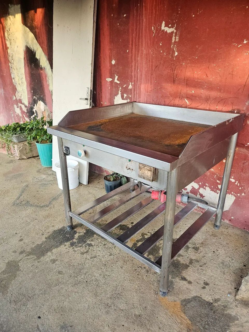 Chapa industrial de Inox