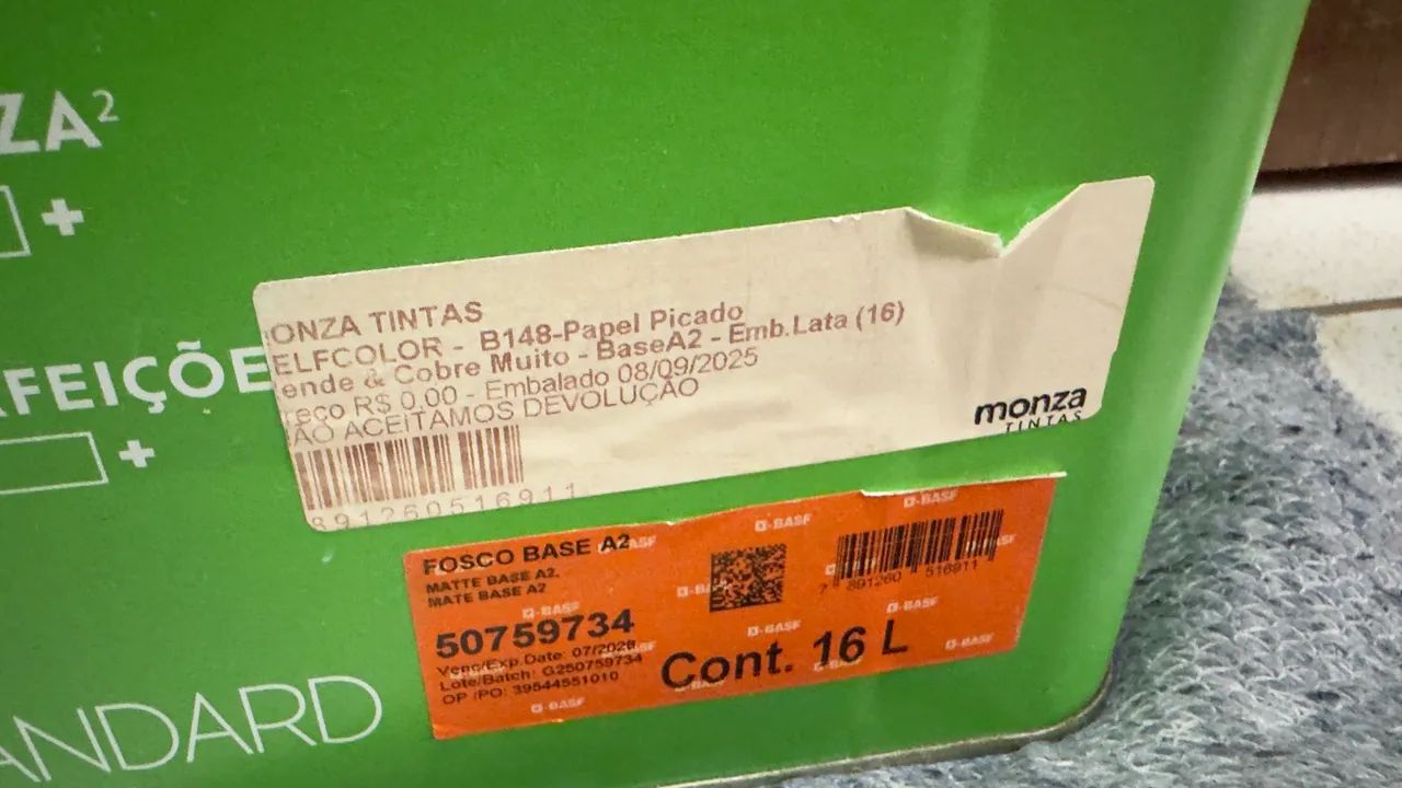  Vendo Tinta Suvinil  fosco- Papel Picado  - Foto 4