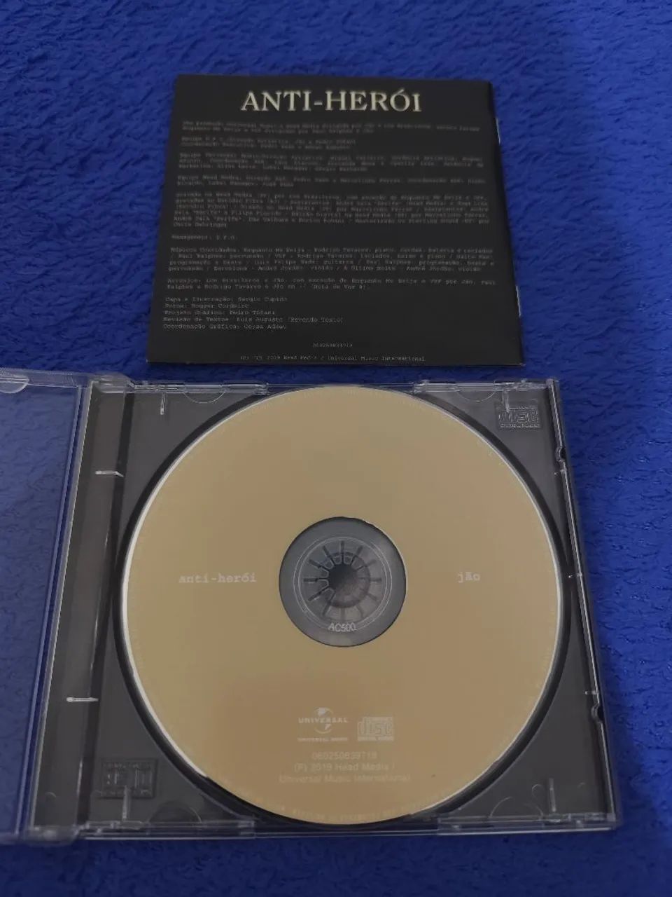 Jão - Anti-Herói (2019) - CD - Foto 3