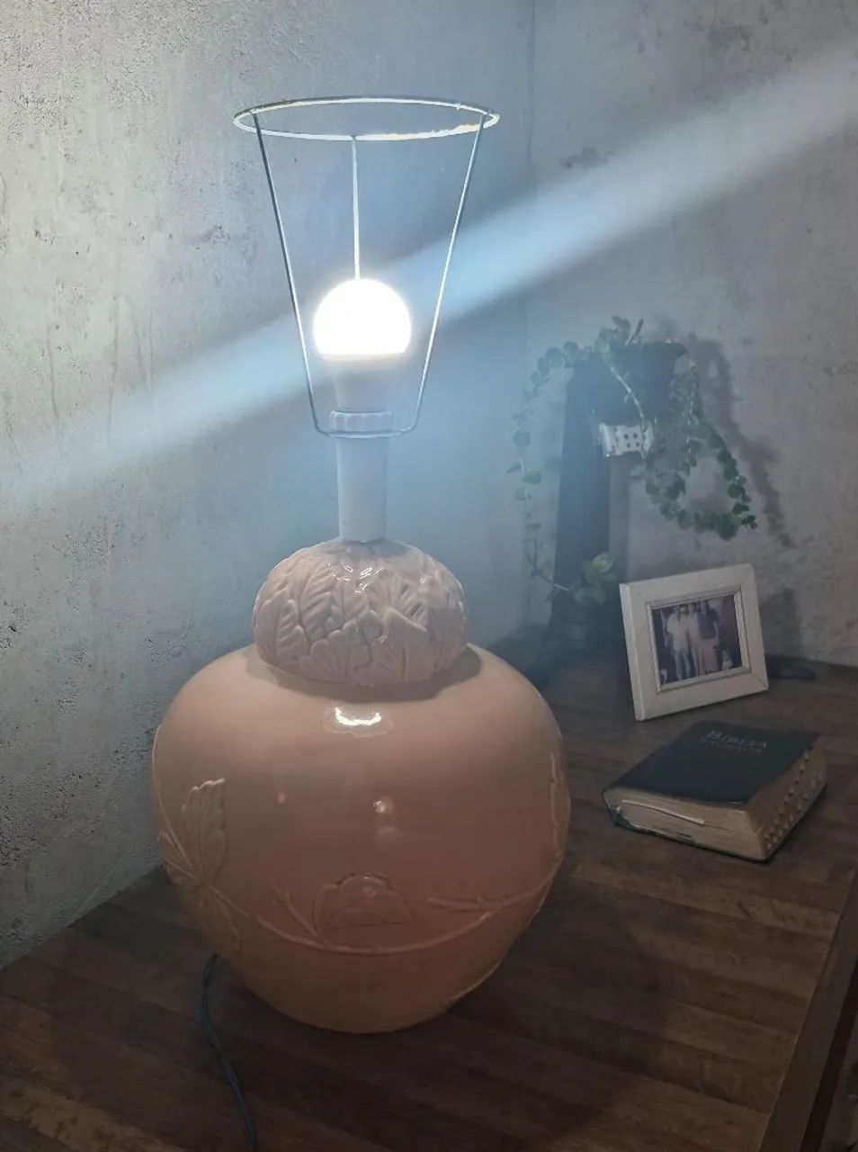 Linda luminária antinga - Foto 5