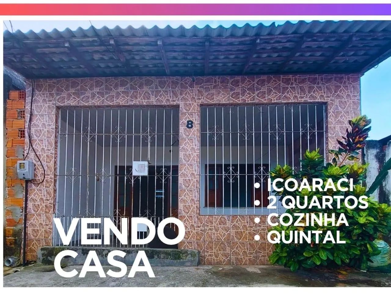 VENDO CASA EM ICOARACI - Foto 2