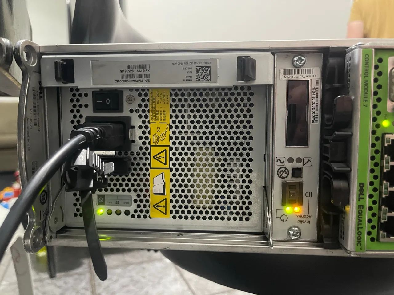 Storage Dell equallogic PS6000 7tb - Foto 4
