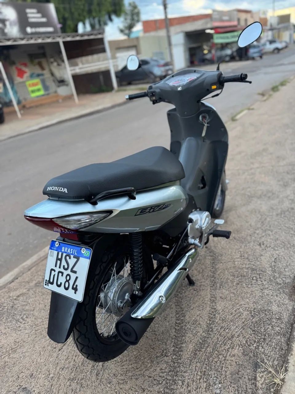 Honda Biz 125 2007 partida com 2025 pago - Foto 2