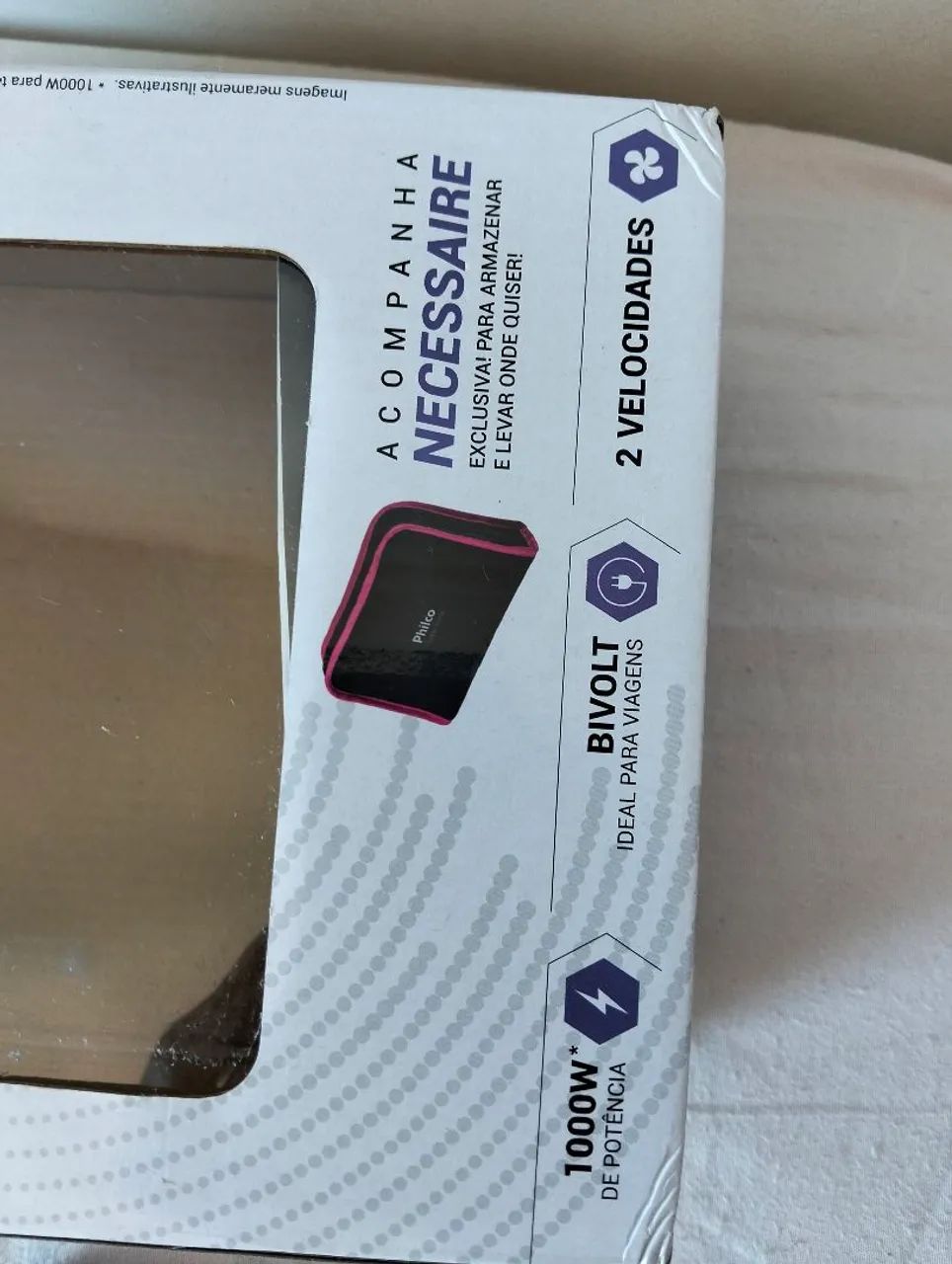 Vendo mini  prancha e secador da philco - Foto 2