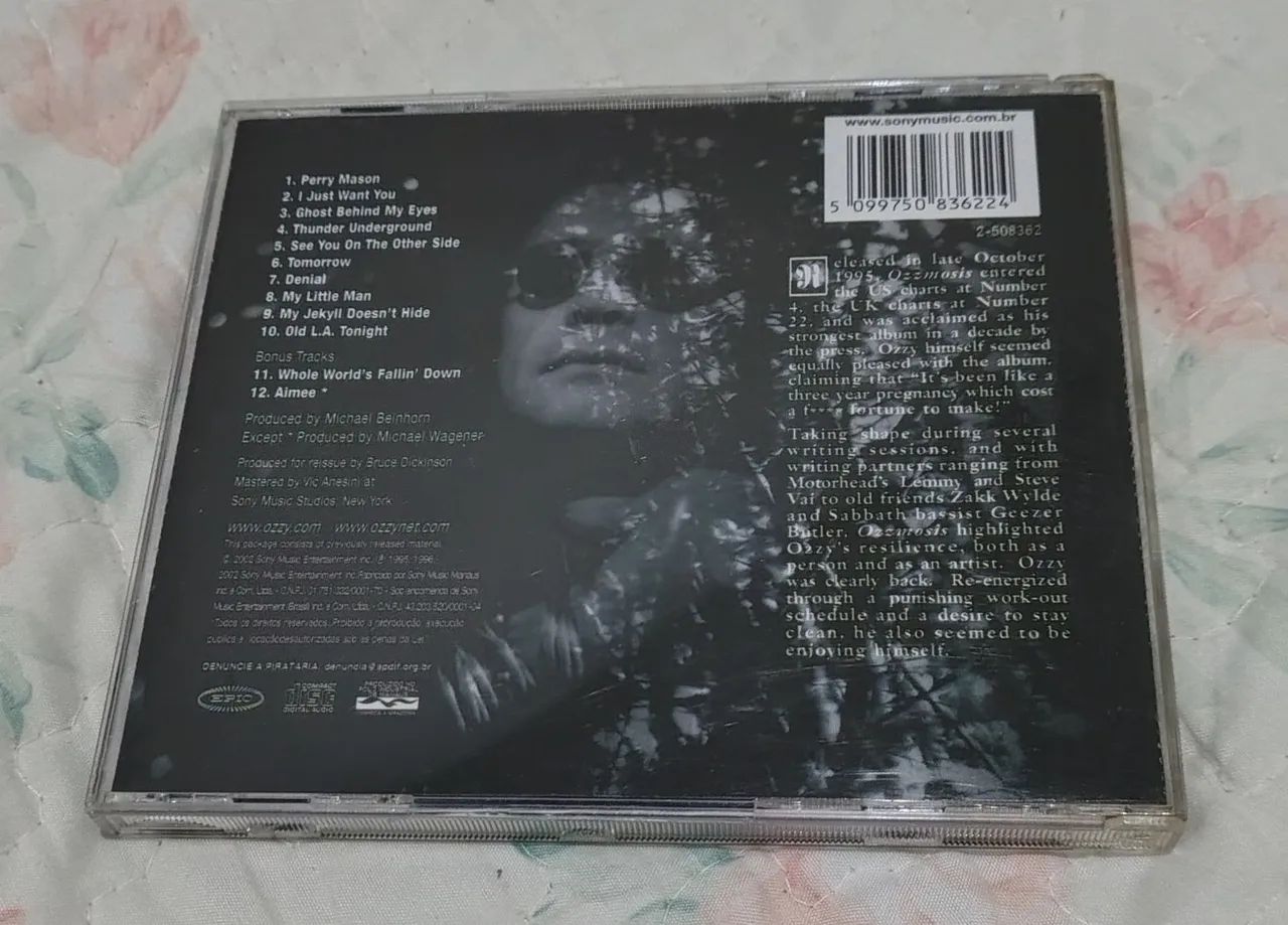 CD Ozzy Osbourne - Ozzmosis - Foto 2