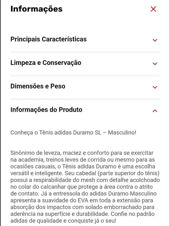 Tênis adidas N° 40 - Produto Original - Foto 5