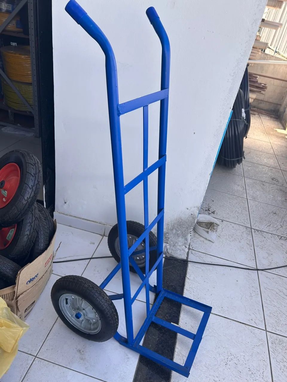 Carrinho carga Azul 200 e 300kg leia a descrição 