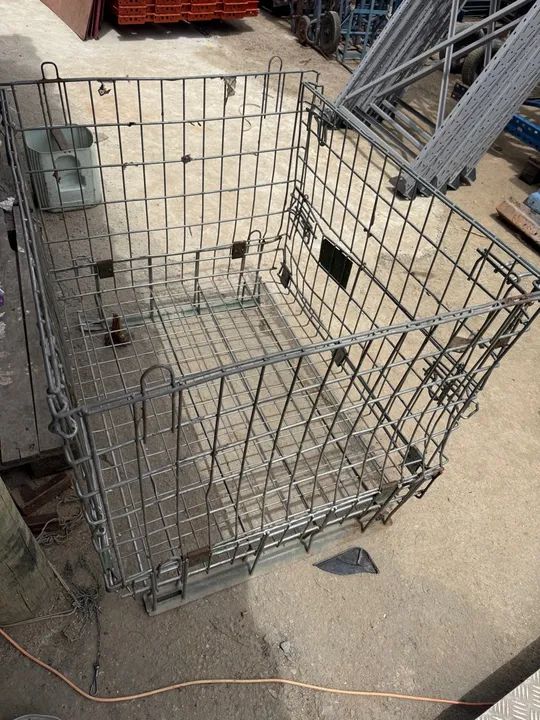 Gaiola de Aço para Transporte e Armazenamento cesto aramado - Foto 2